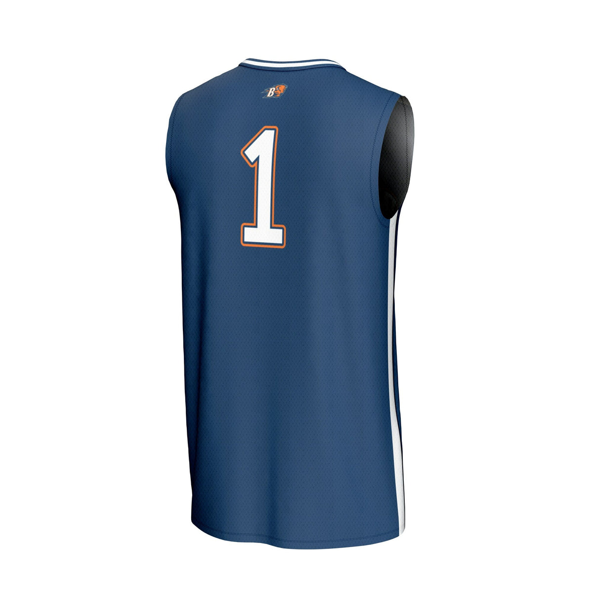 #1 Bucknell Bison Lightweight Basketball Fashion Jersey - Blue