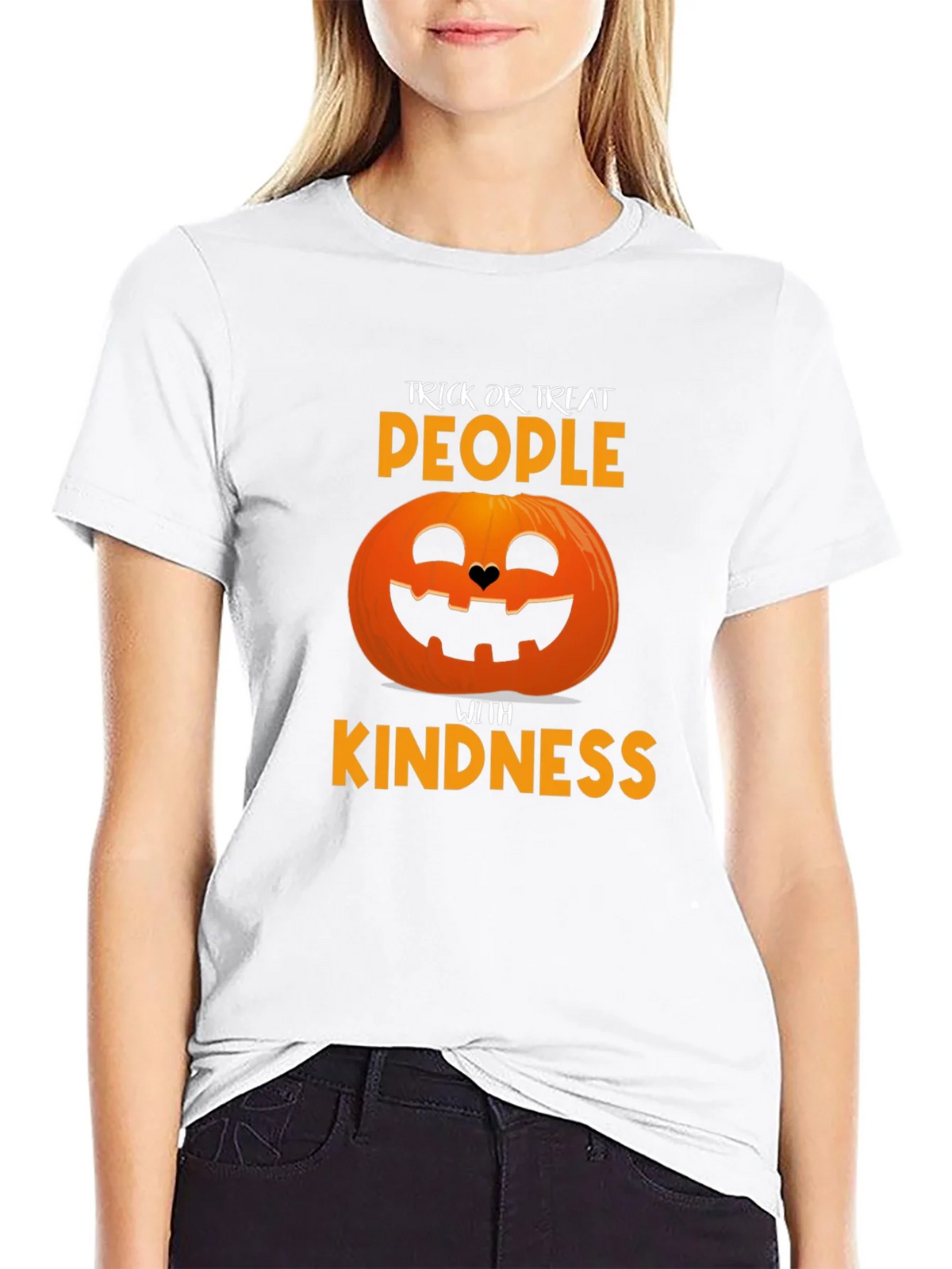 Trick or Treat with Kindness T-Shirt Halloween