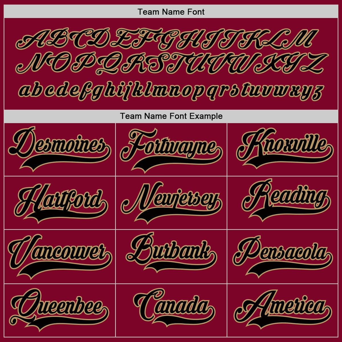 Custom Hockey Jersey - Maroon Black-Old Gold