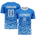 Custom Soccer Jersey - Royal White Sublimation Uniform