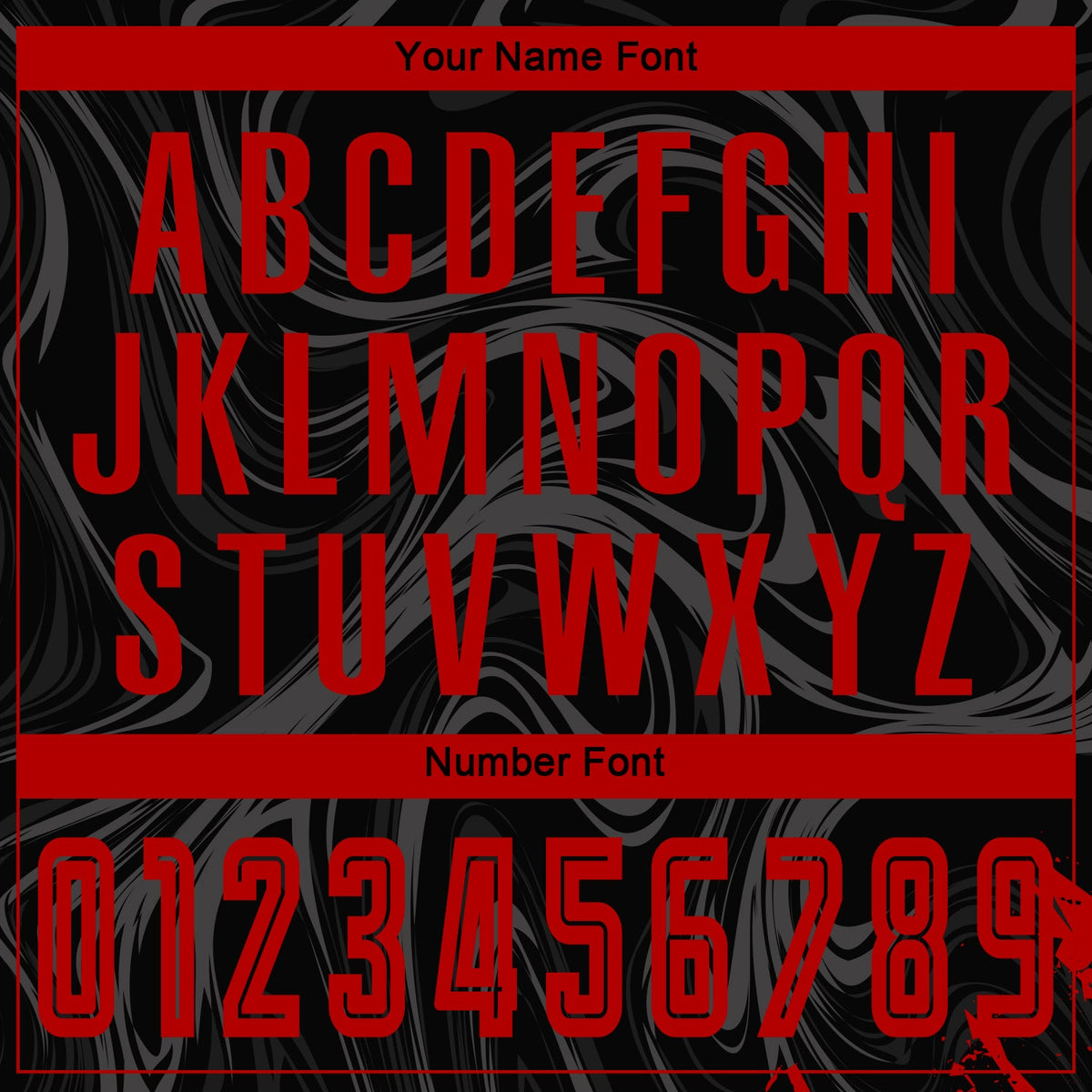 Custom Soccer Jersey - Black Red Sublimation Uniform