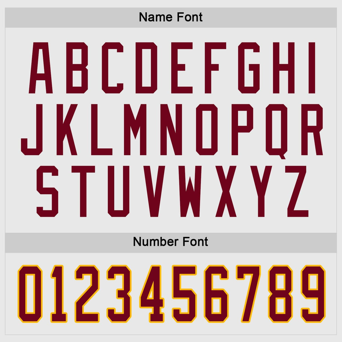 Custom Hockey Jersey - White Maroon-Gold