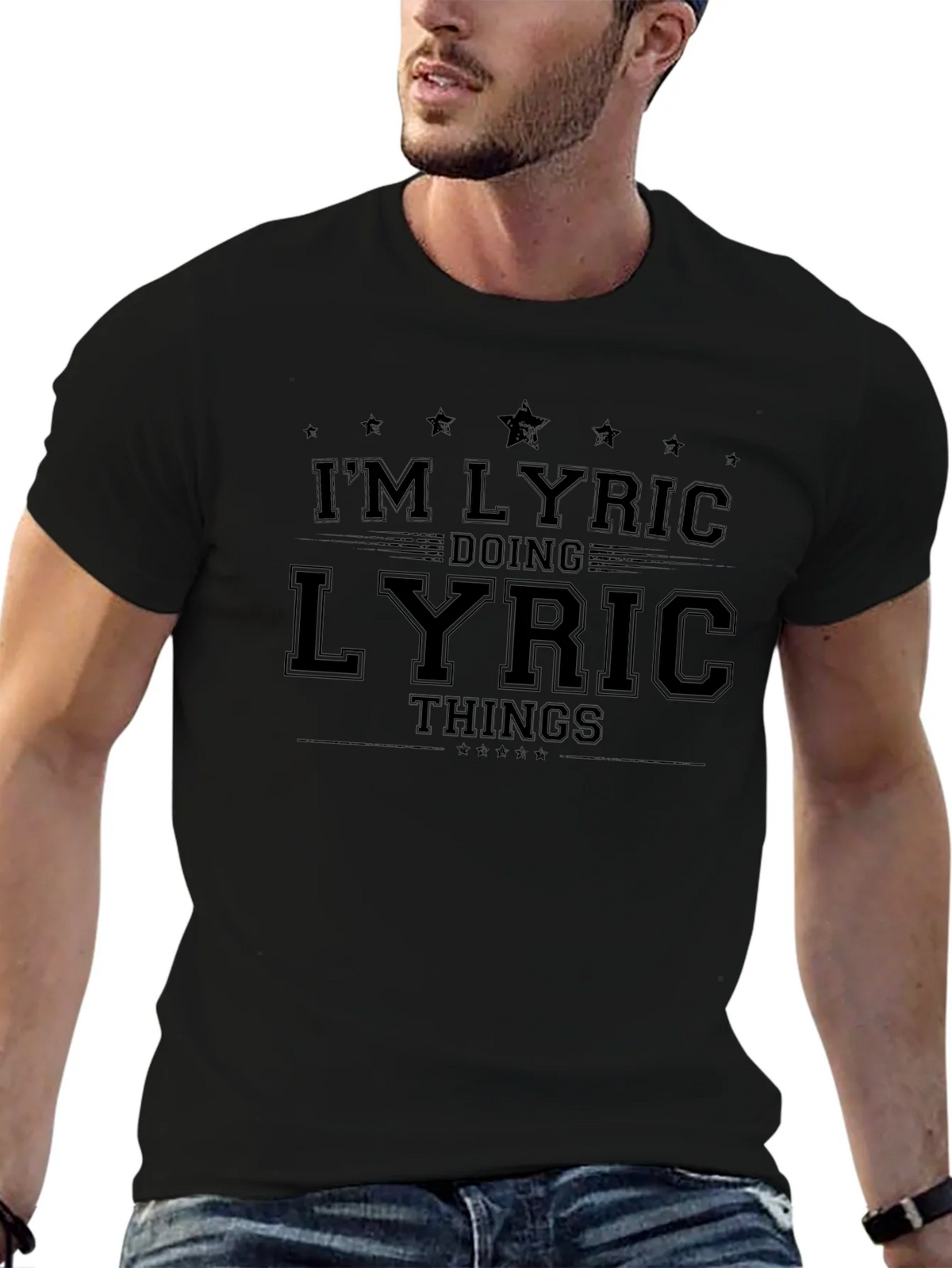 Im Lyric Doing Lyric Things - Black T-Shirt