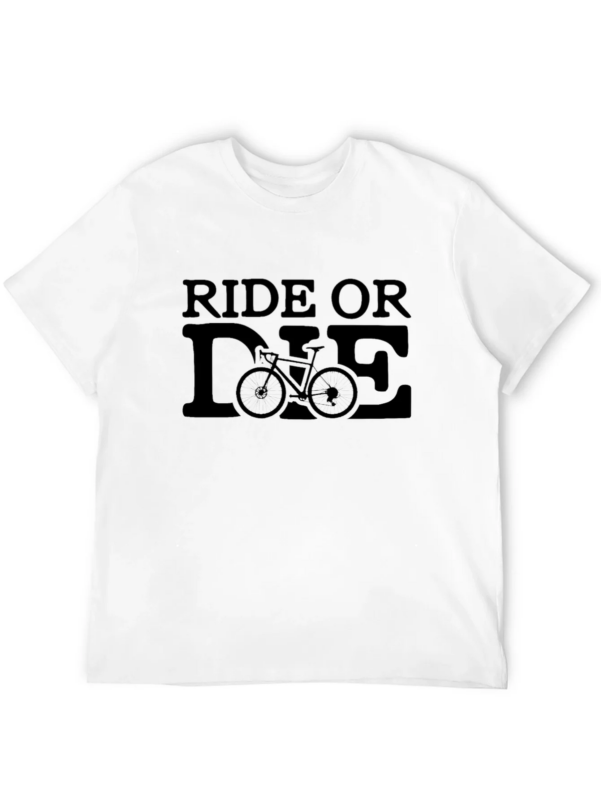 Ride or Die Bicycle Graphic T-Shirt