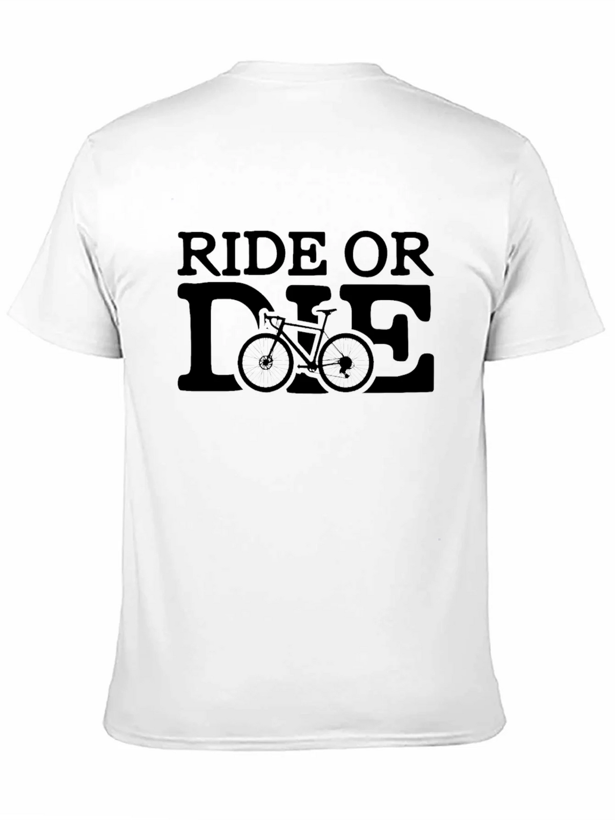 Ride or Die Bicycle Graphic T-Shirt