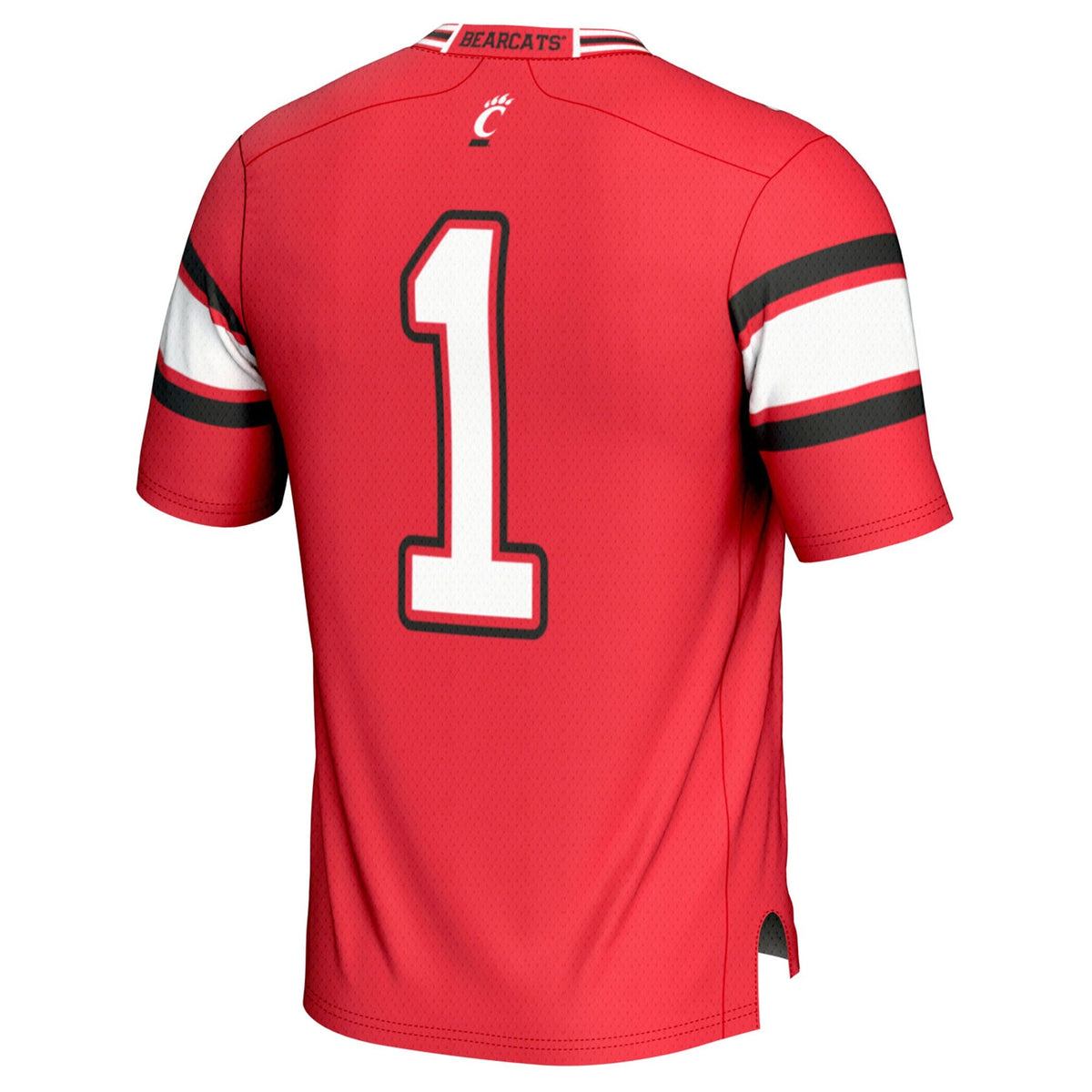 #1 Cincinnati Bearcats Lightweight Football Fashion Jersey - Red