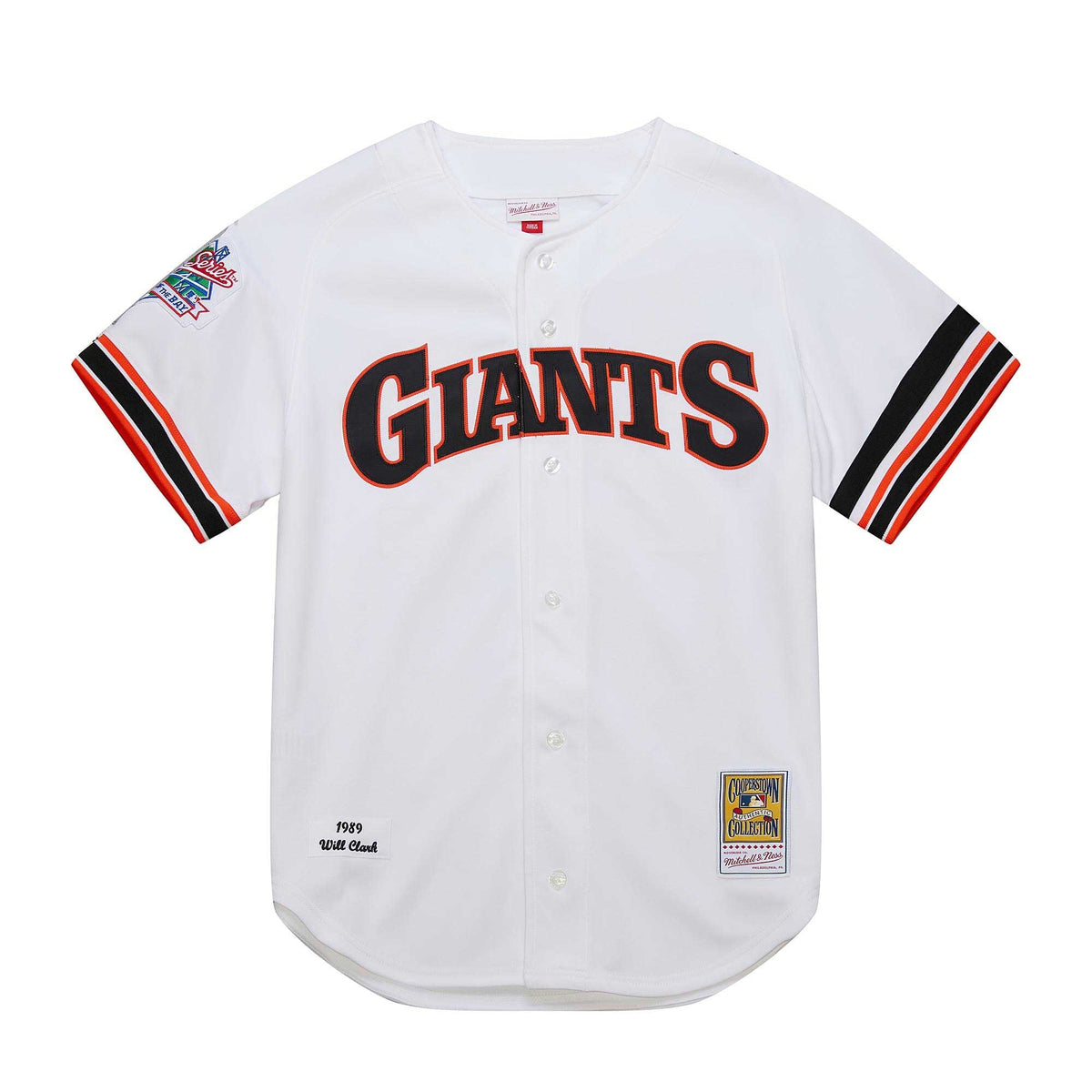 San Francisco Giants Will Clark White Cooperstown Collection 1989 Authentic Jersey