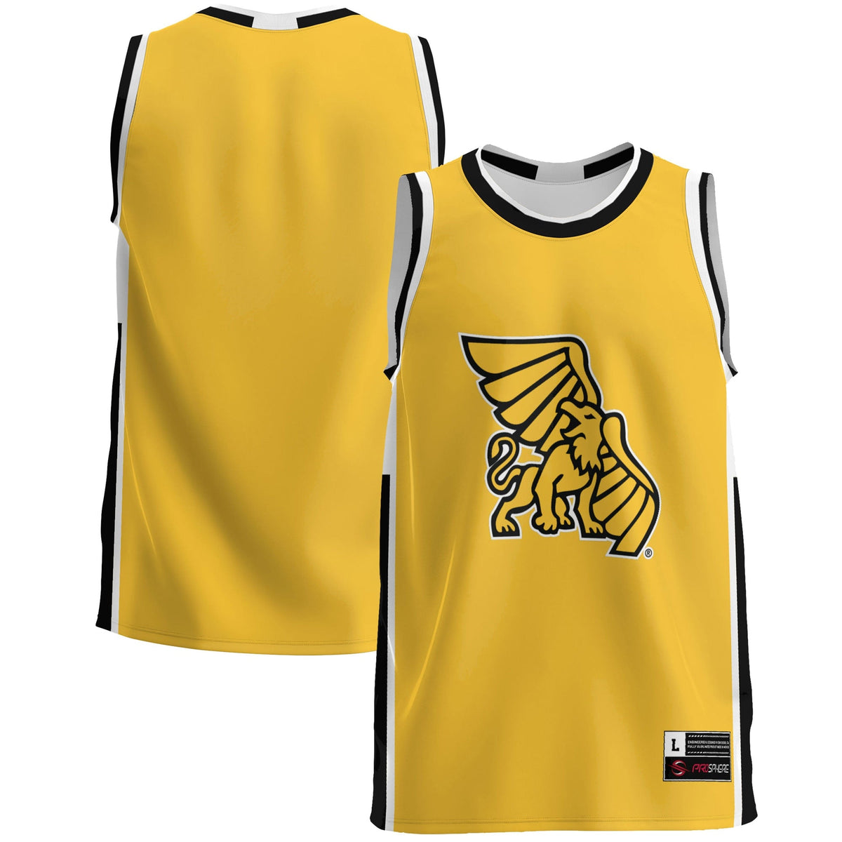 Missouri Western State Griffons Lightweight Basketball Jersey - Gold