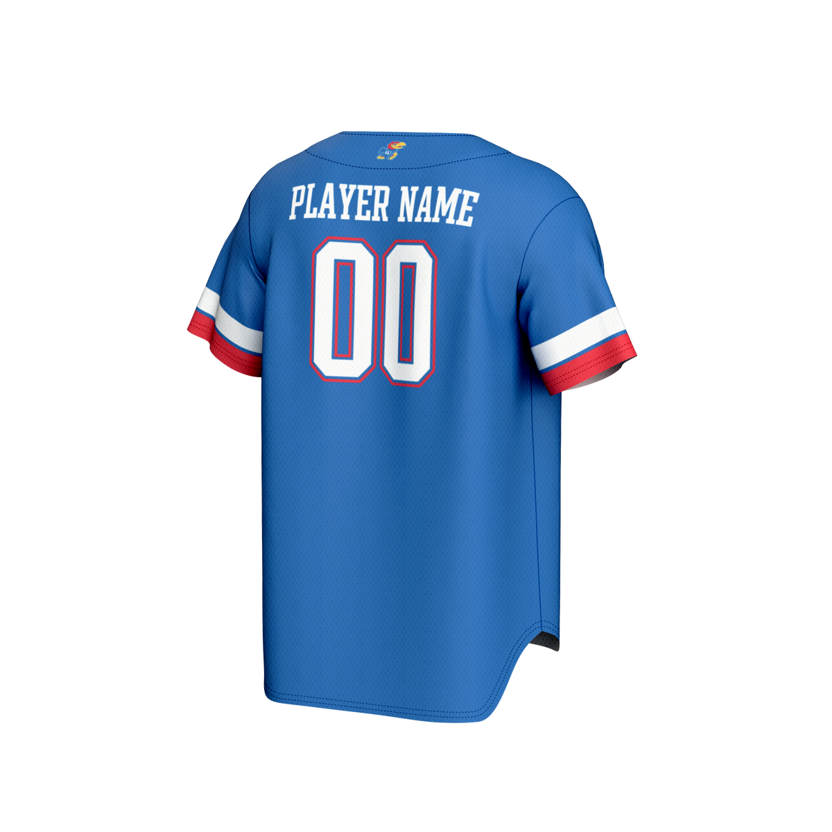 Kansas Jayhawks NIL Pick-A-Player Lightweight Baseball Jersey - Royal