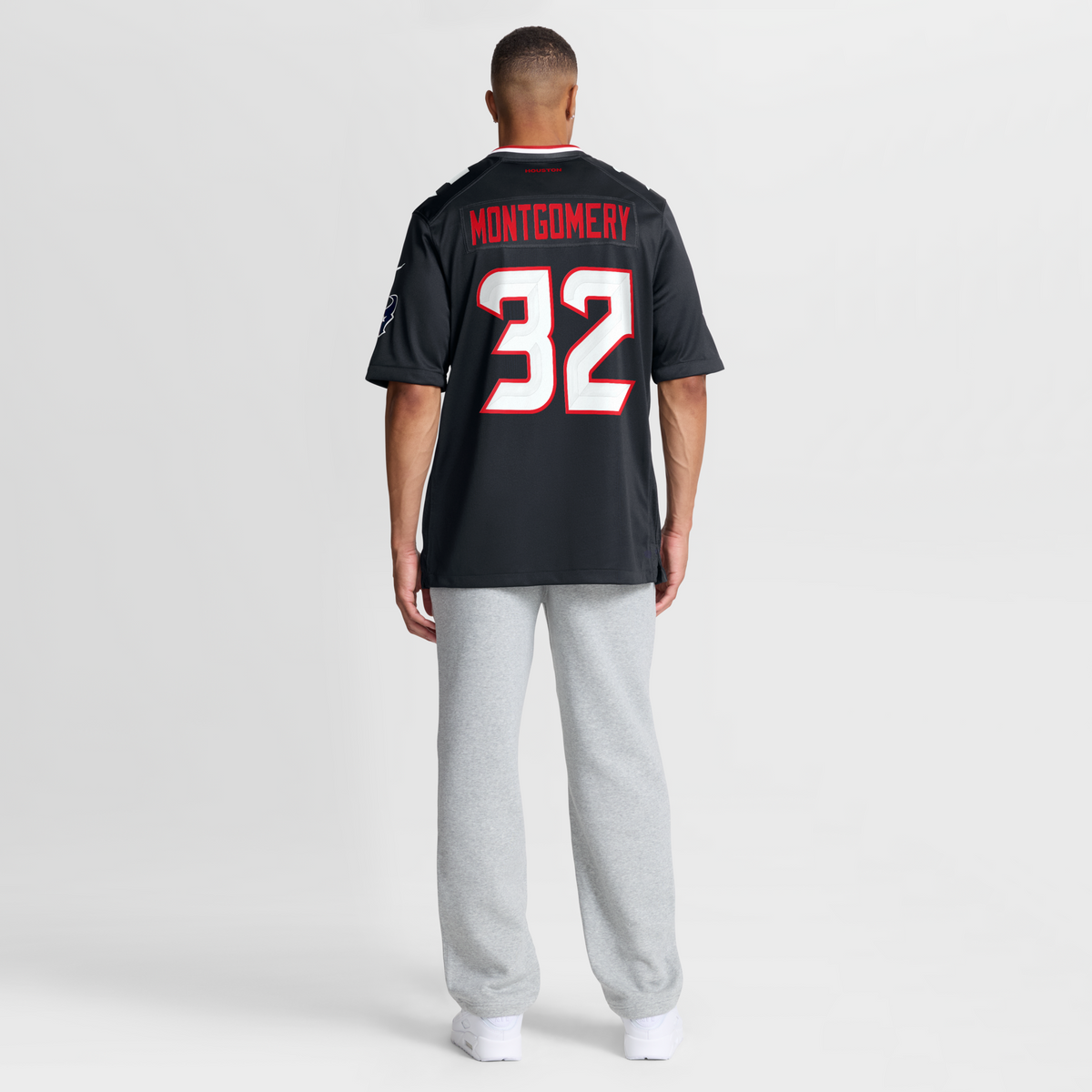 Houston Texans David Montgomery Navy Game Jersey