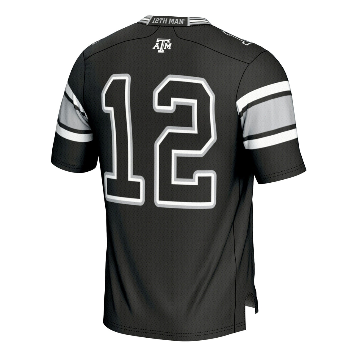 #12 Texas A&M Aggies Football Lightweight Fashion Jersey - Black