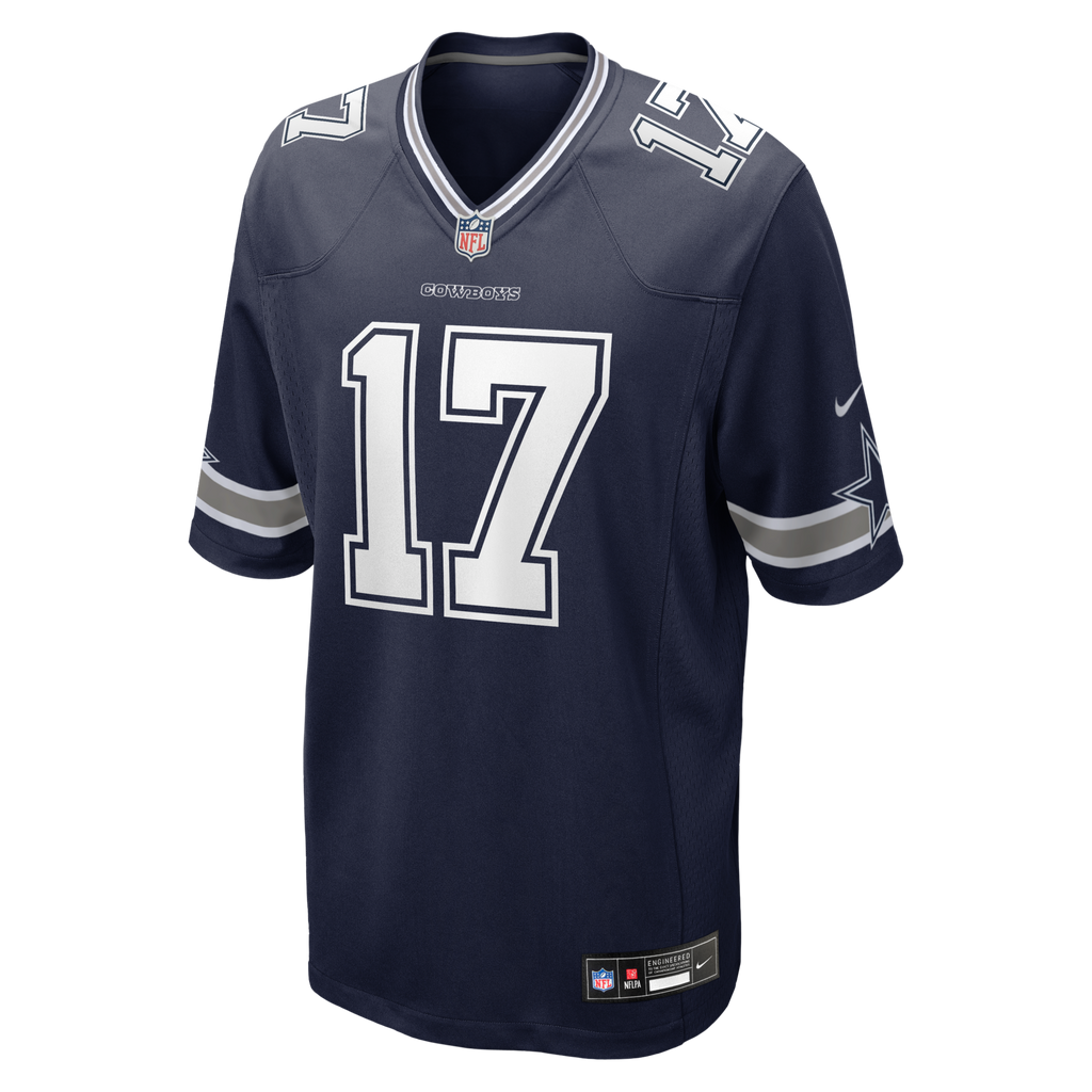 Dallas Cowboys Brandon Aubrey Navy Team Game Jersey