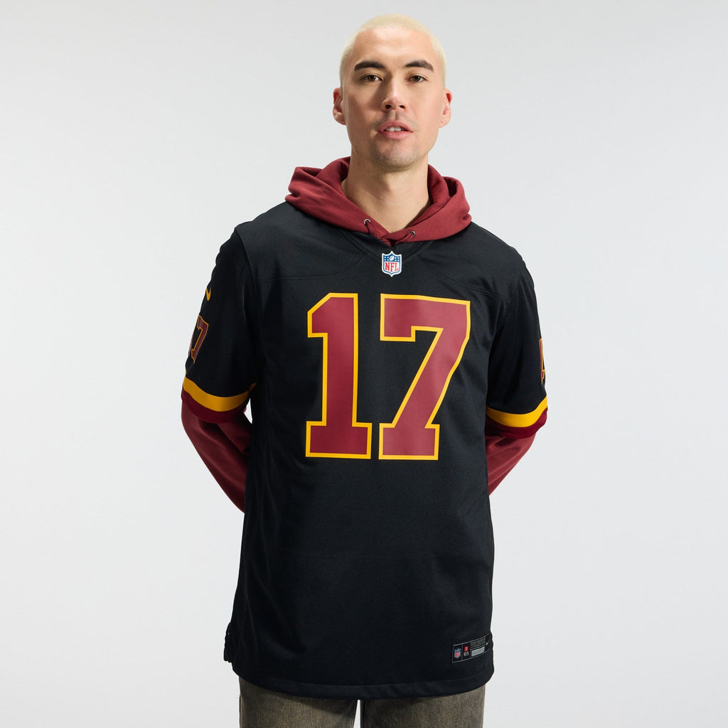 Hail Raiser Washington Commanders Terry McLaurin Black Alternate Game Jersey