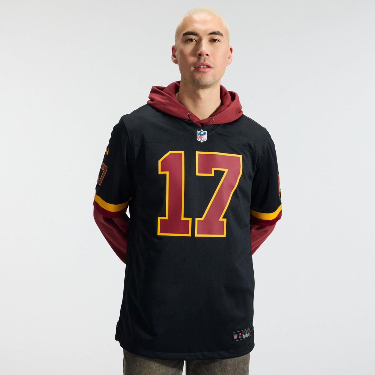 Hail Raiser Washington Commanders Terry McLaurin Black Alternate Game Jersey