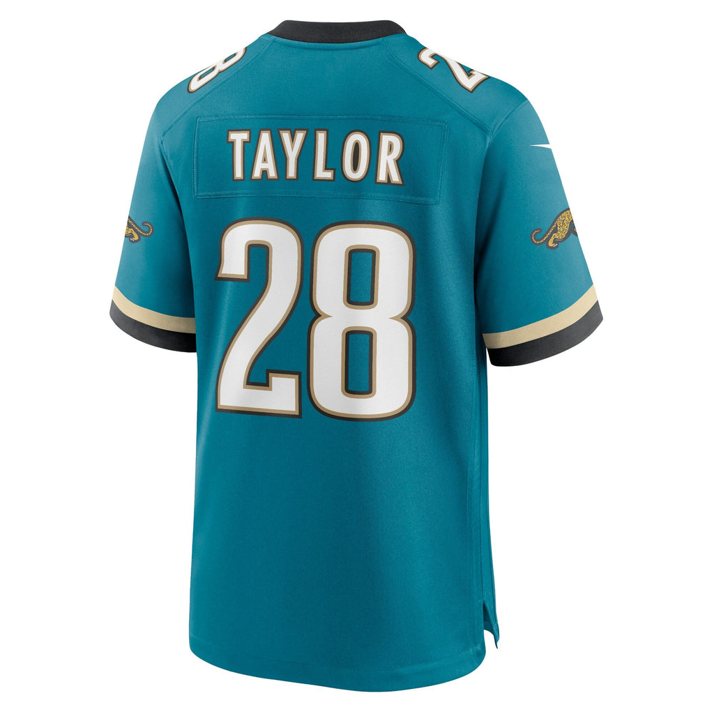 Jacksonville Jaguars Fred Taylor Teal Prowler Throwback Retired Player Game Jersey