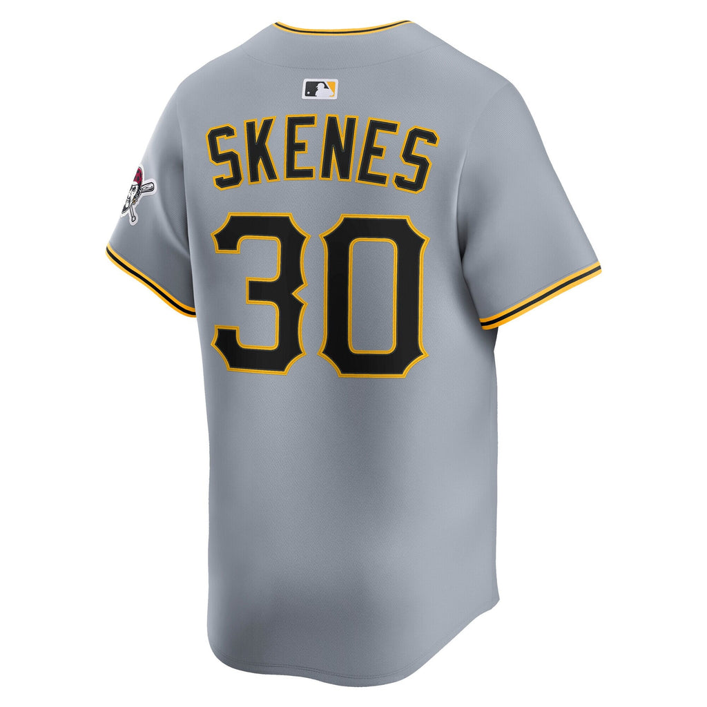 Pittsburgh Pirates Paul Skenes Gray Road Limited Player Jersey