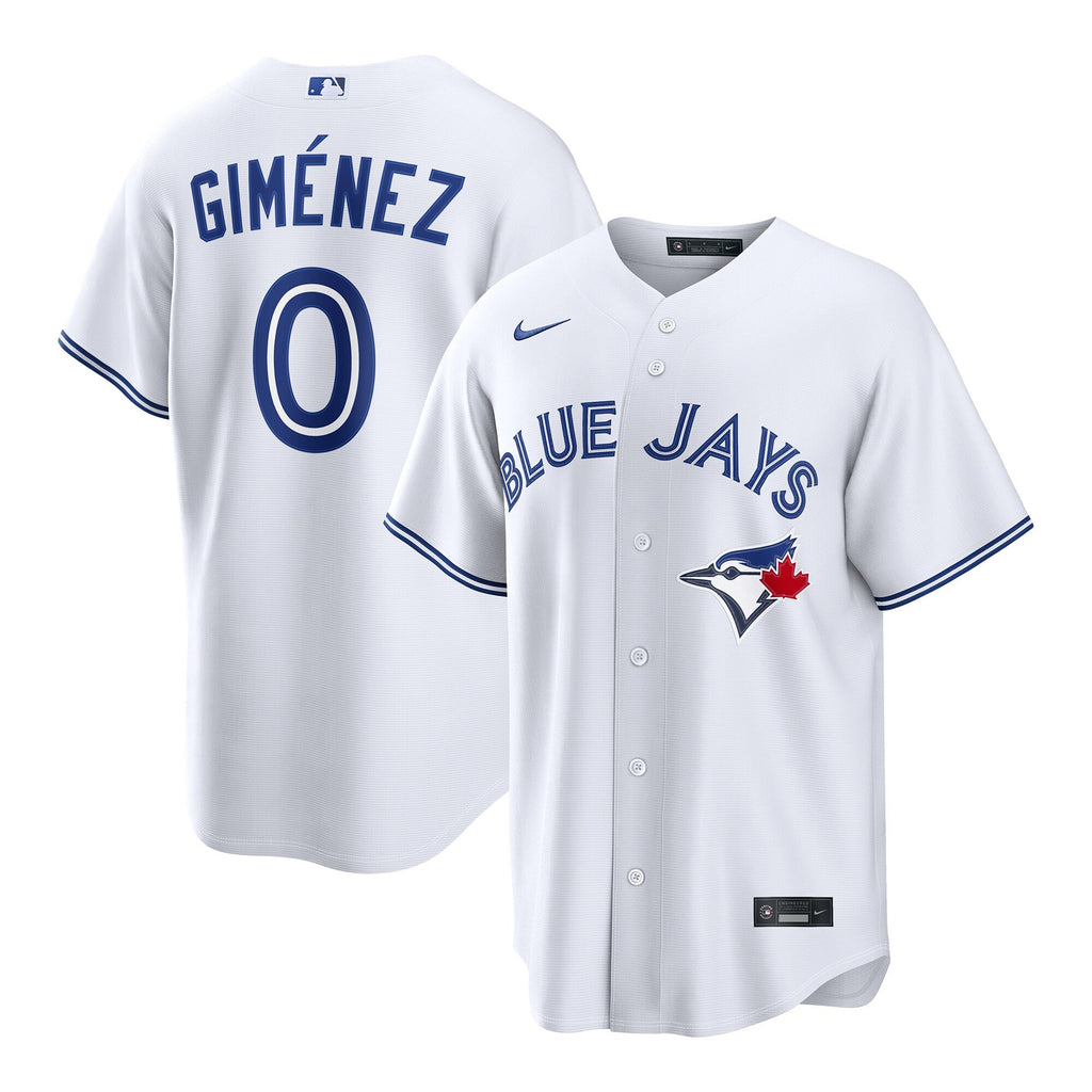 Toronto Blue Jays Andrés Giménez White Home Replica Jersey
