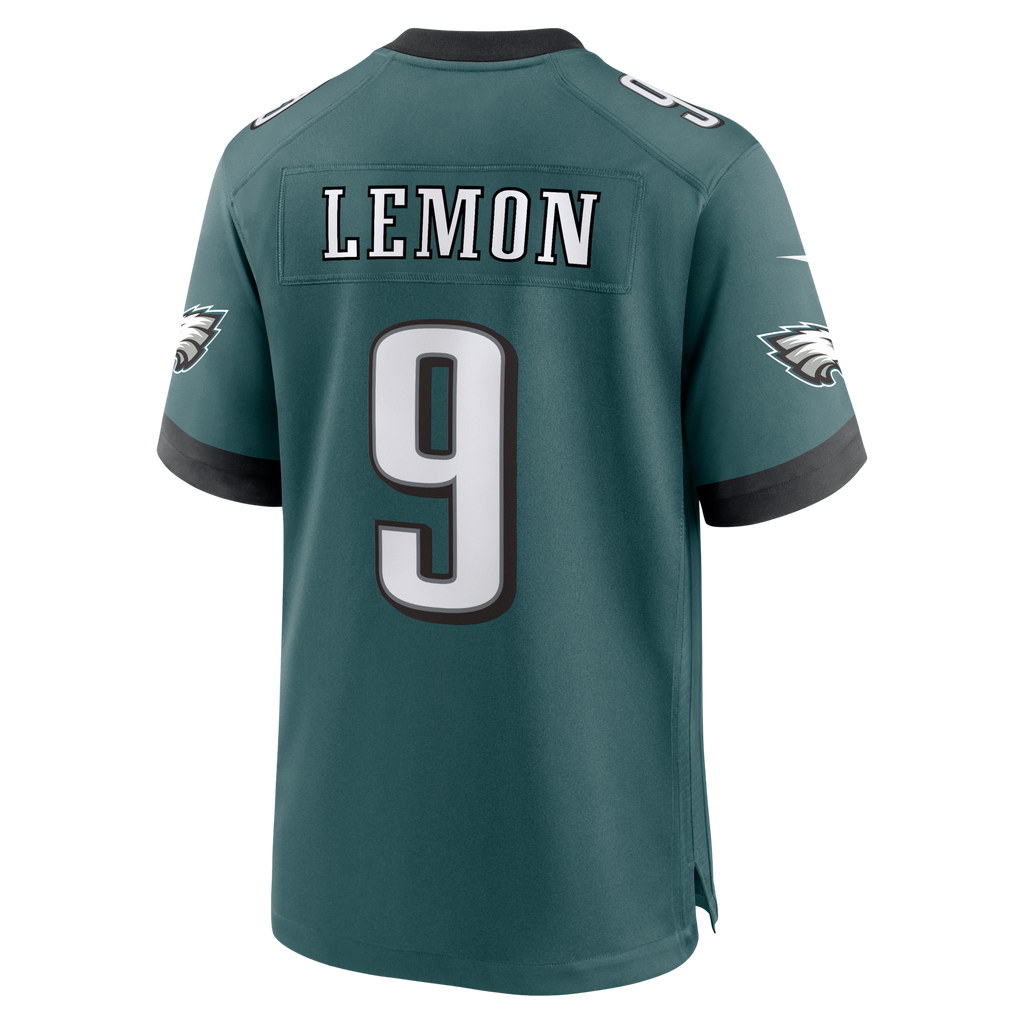 Philadelphia Eagles Makai Lemon Green 2026 NFL Draft First Round Pick No. 20 Team Game Jersey