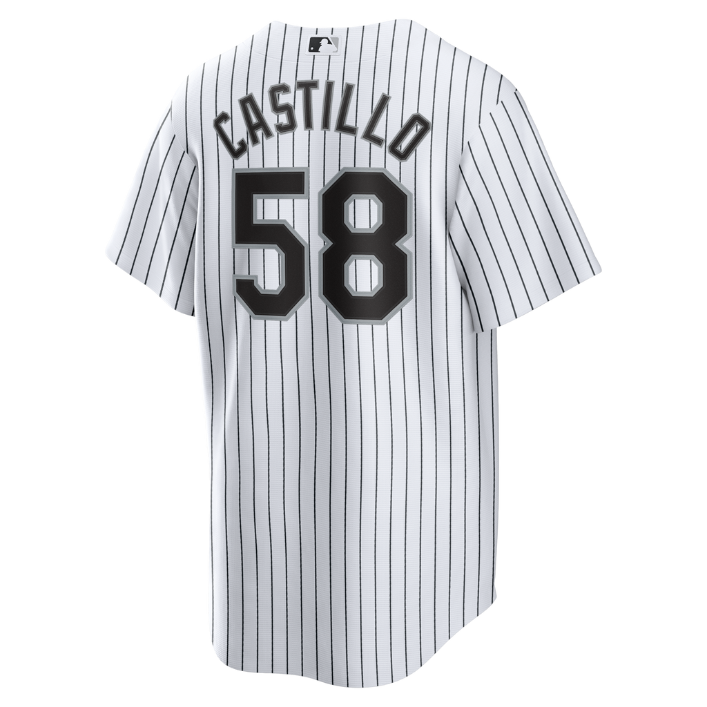 Chicago White Sox Luis Castillo White Home Replica Jersey