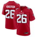 Atlanta Falcons CJ Henderson Red Team Game Jersey
