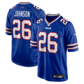 Buffalo Bills Ty Johnson Royal Team Game Jersey