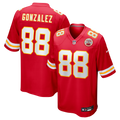Kansas City Chiefs Tony Gonzalez Red Game Retired Player Jersey