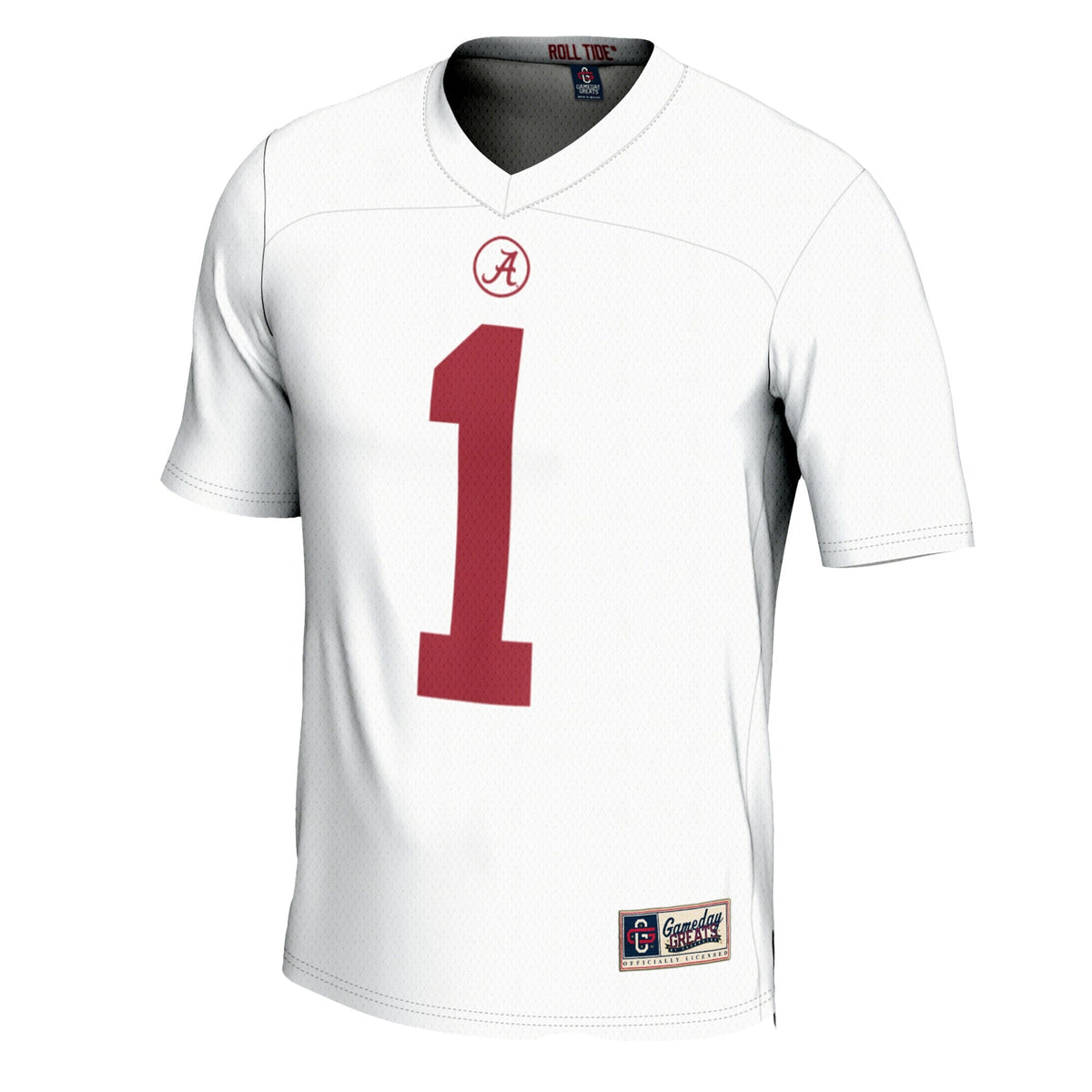 #1 Alabama Crimson Tide Football Jersey - White