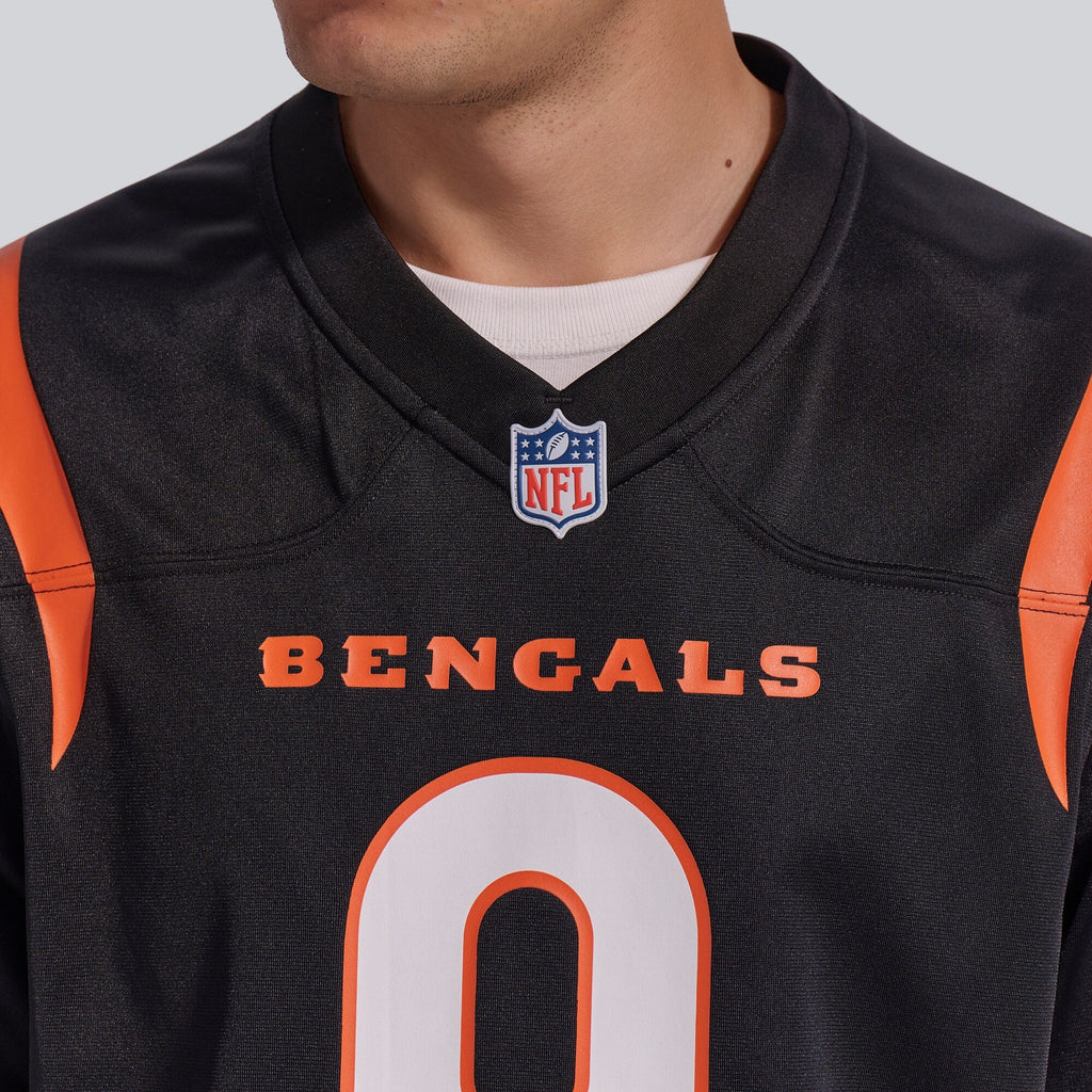 Cincinnati Bengals Joe Burrow Black Player Game Jersey
