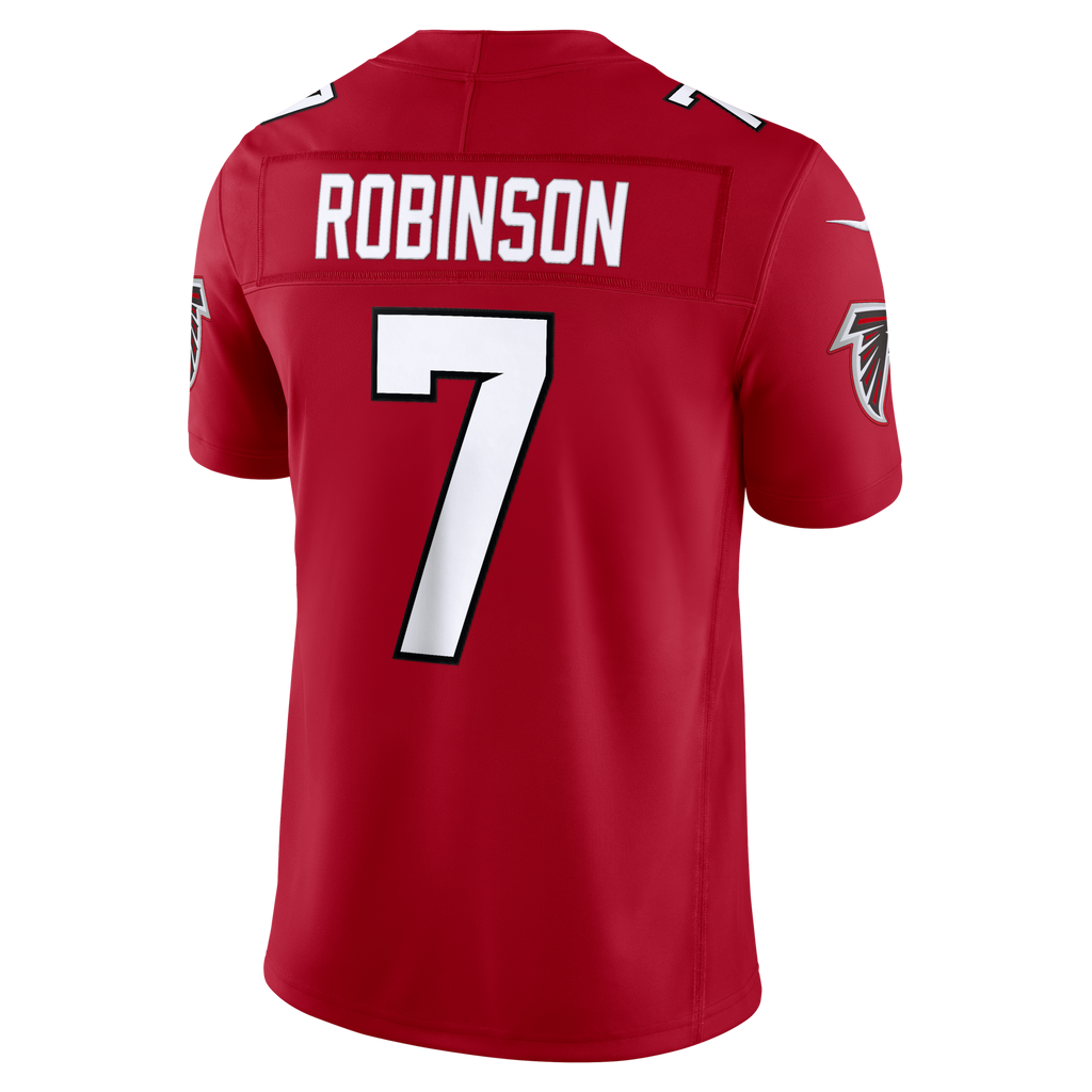Atlanta Falcons Bijan Robinson Red Team Vapor F.U.S.E. Stitched Limited Jersey