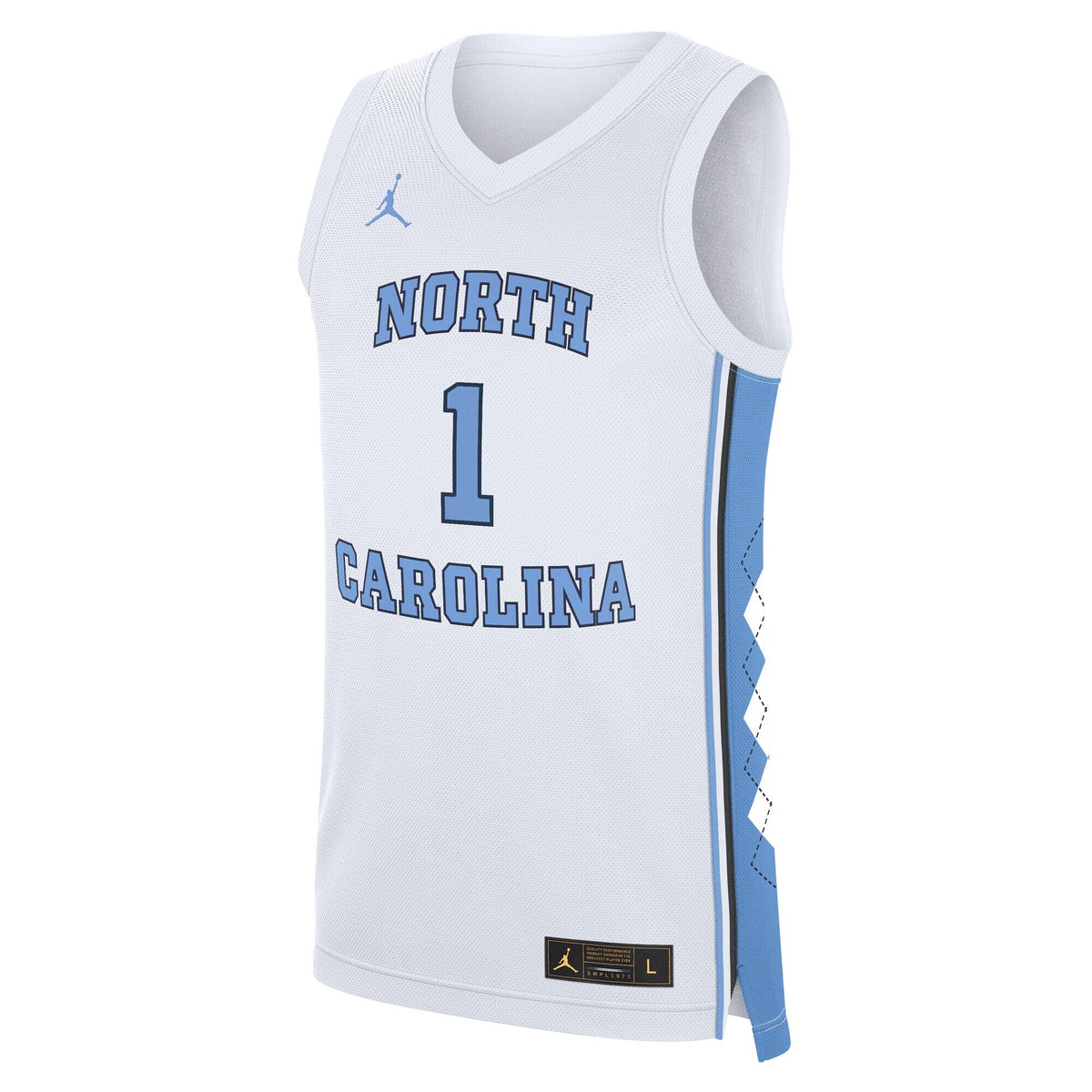 North Carolina Tar Heels Home Replica Basketball Jersey - White