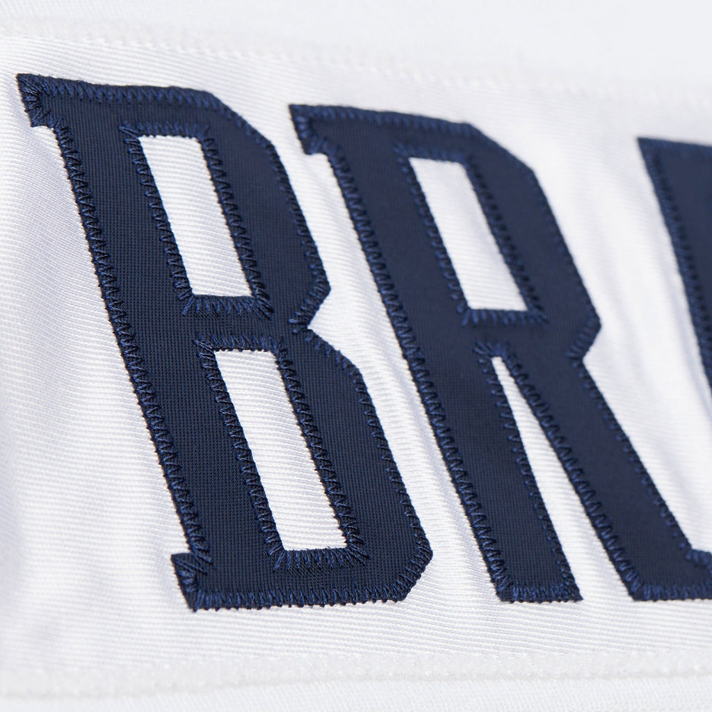 New England Patriots Tom Brady White 2000 Authentic Jersey