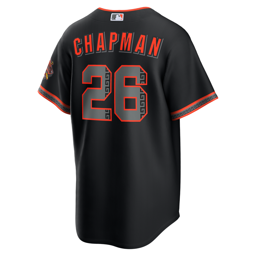 San Francisco Giants Matt Chapman Black Alternate Stadium Jersey