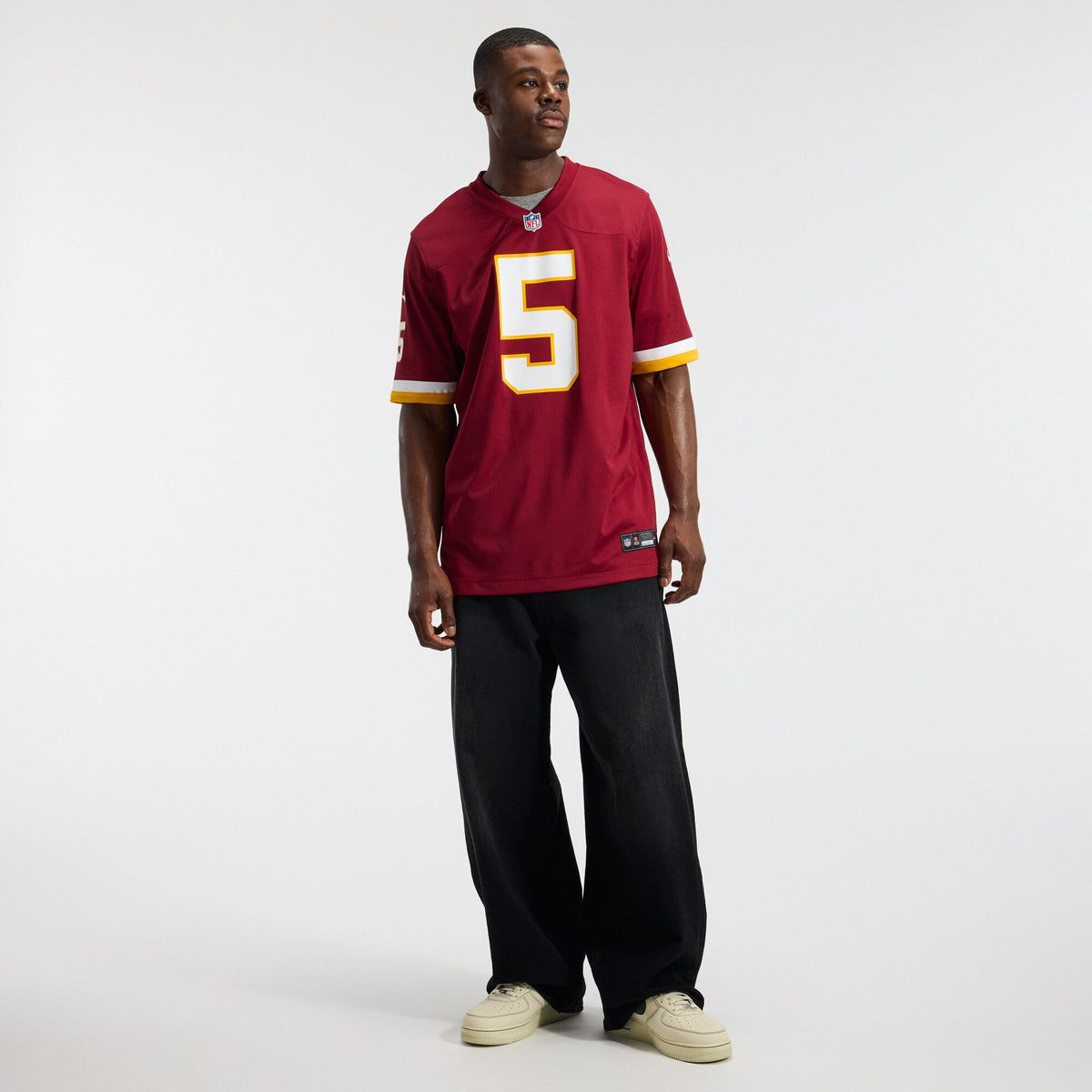 Washington Commanders Jayden Daniels Burgundy Game Jersey