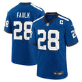 Indianapolis Colts Marshall Faulk Blue Retired Player Alternate Game Jersey