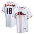 Houston Astros Daulton Varsho White Home Replica Jersey
