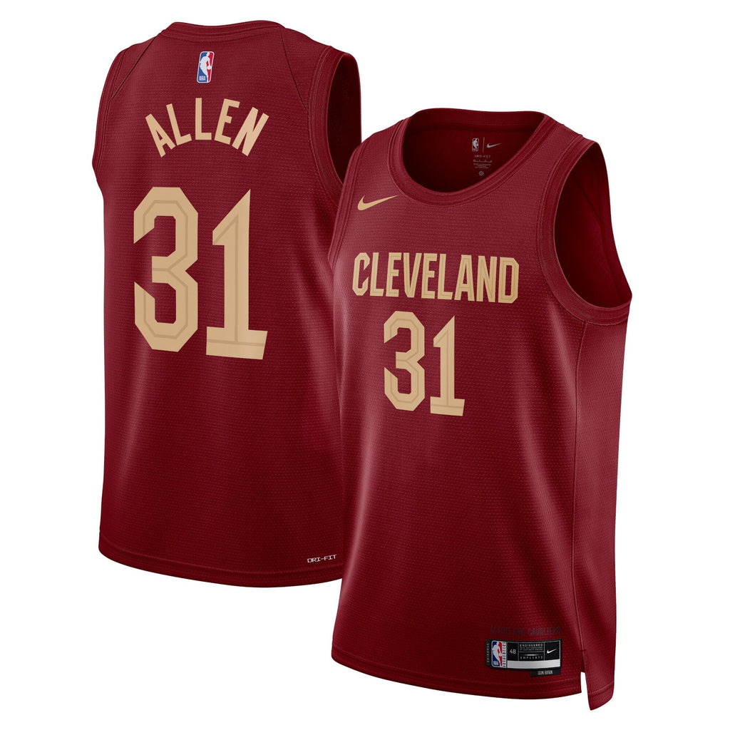Cleveland Cavaliers Icon Edition Swingman Jersey - Maroon - Jarrett Allen