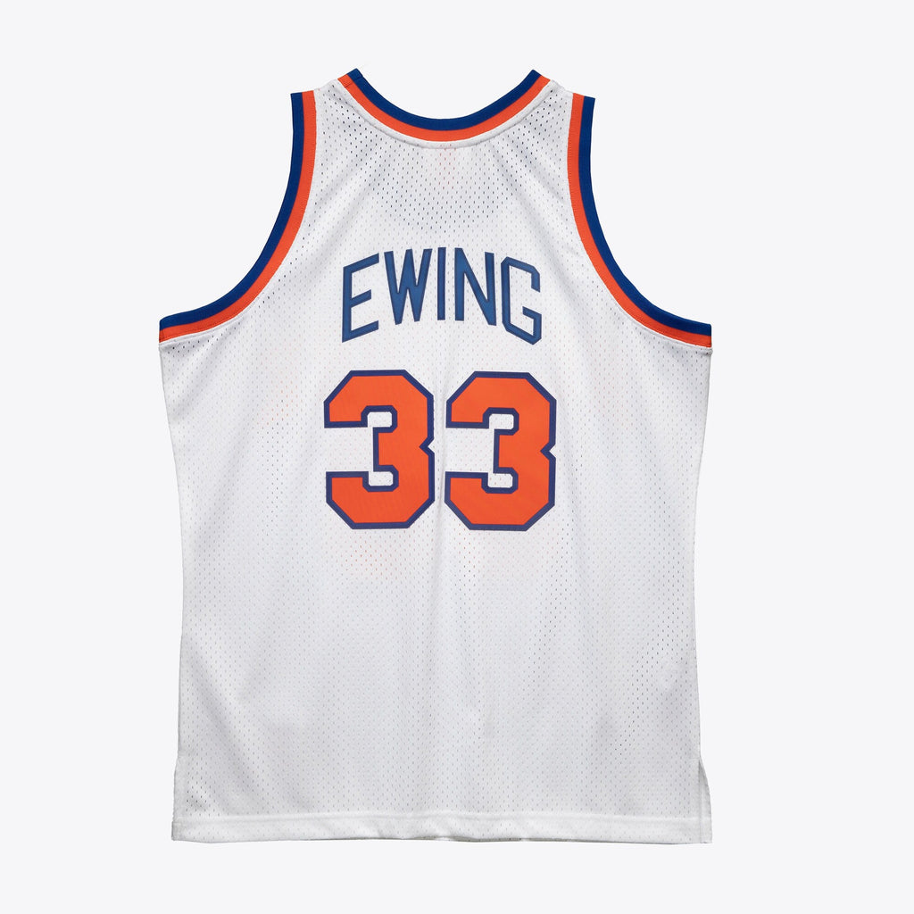 New York Knicks Patrick Ewing 1985 Swingman Authentic Jersey - White