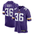 Minnesota Vikings Zavier Scott Purple Team Game Jersey