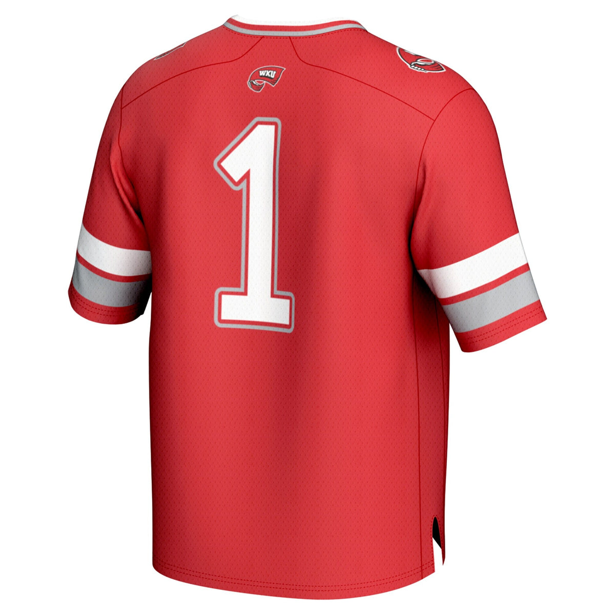 #1 Western Kentucky Hilltoppers Lightweight Collegiate Football Fashion Jersey - Red