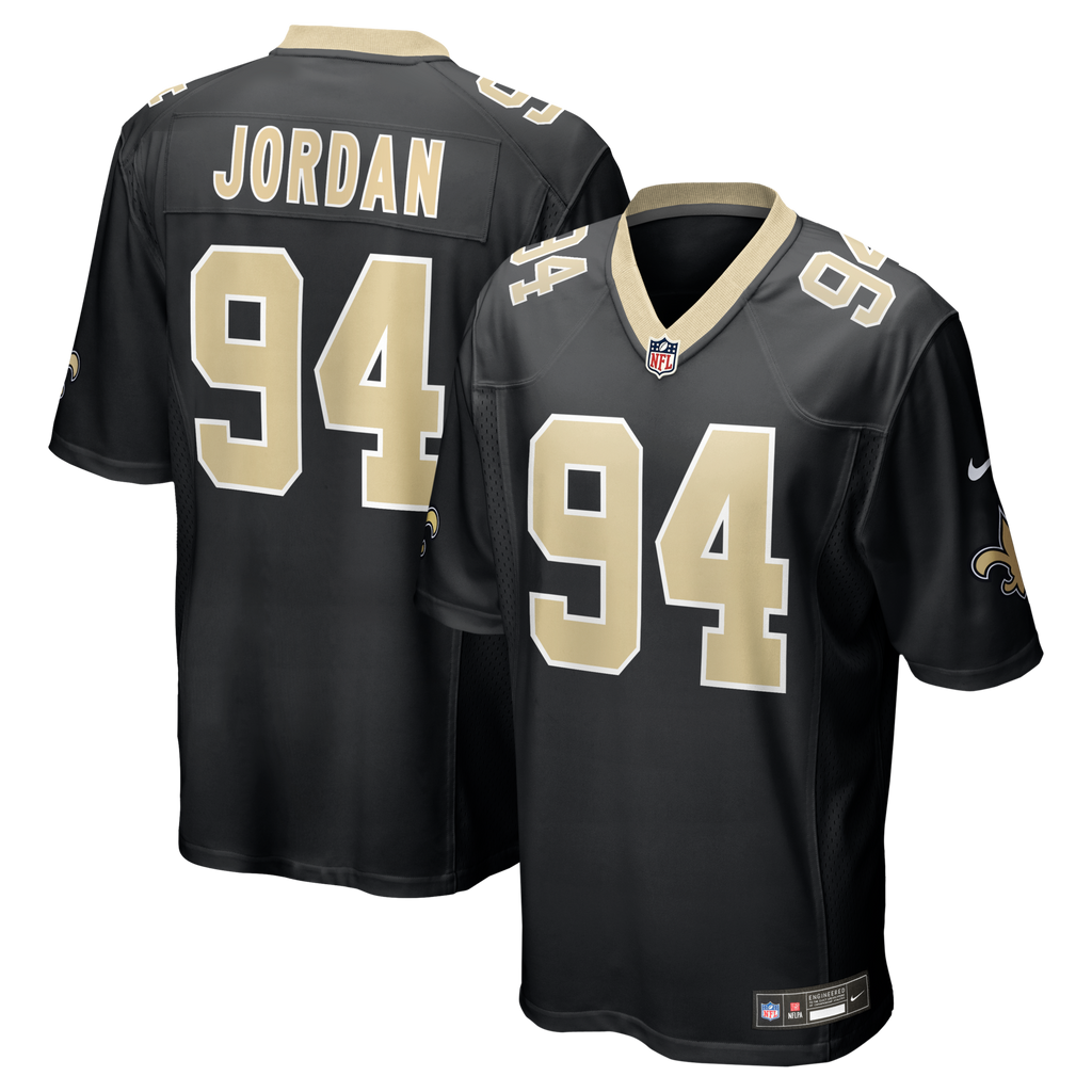 New Orleans Saints Cameron Jordan Black Game Jersey