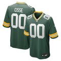 Green Bay Packers Brandon Cisse Green Game Jersey
