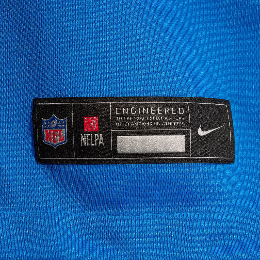 Detroit Lions Jack Fox Blue Team Game Jersey