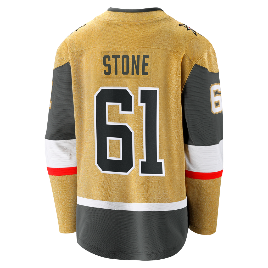 Vegas Golden Knights Mark Stone Gold 2026 Stanley Cup Final Breakaway Jersey