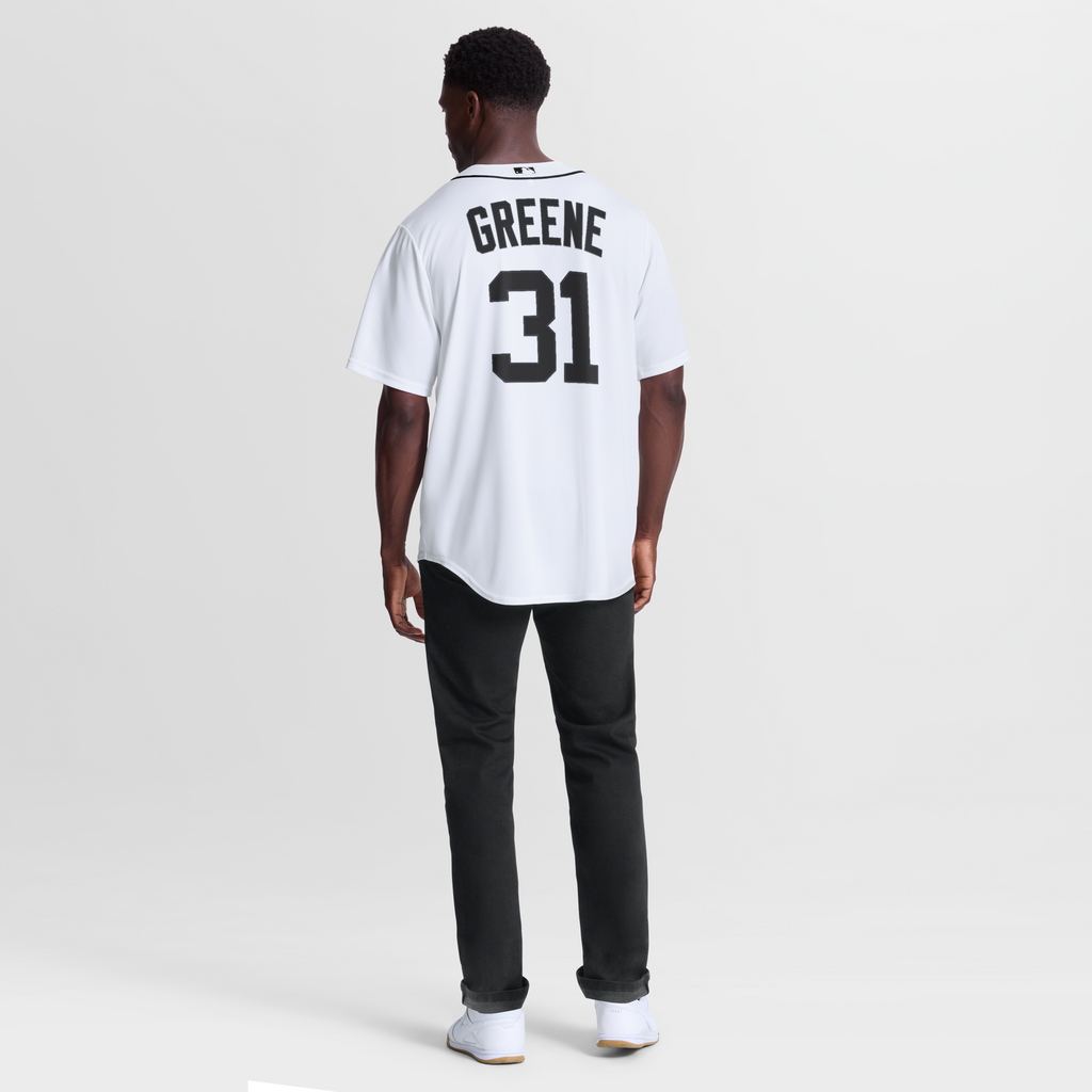 Detroit Tigers Riley Greene White Home Replica Jersey