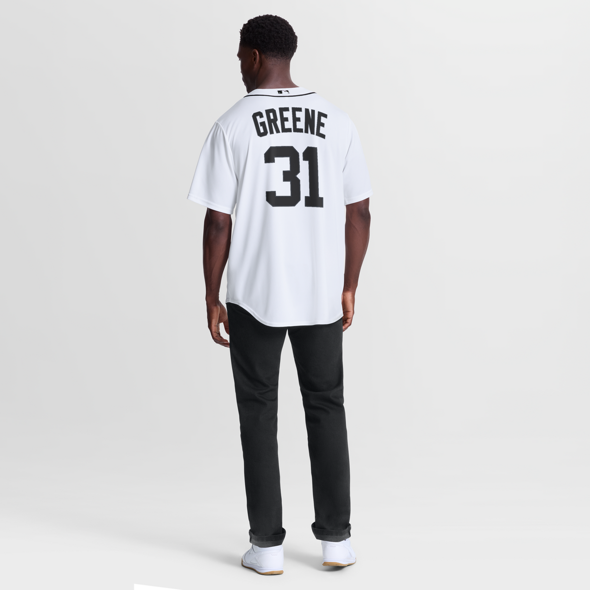 Detroit Tigers Riley Greene White Home Replica Jersey