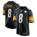 Pittsburgh Steelers Aaron Rodgers Black Game Jersey
