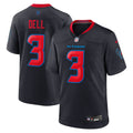 Houston Texans Tank Dell Navy 2nd Alternate Game Jersey