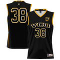 #38 VCU Rams Lightweight Basketball Jersey - Black