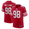 San Francisco 49ers Mykel Williams Scarlet Team Game Jersey