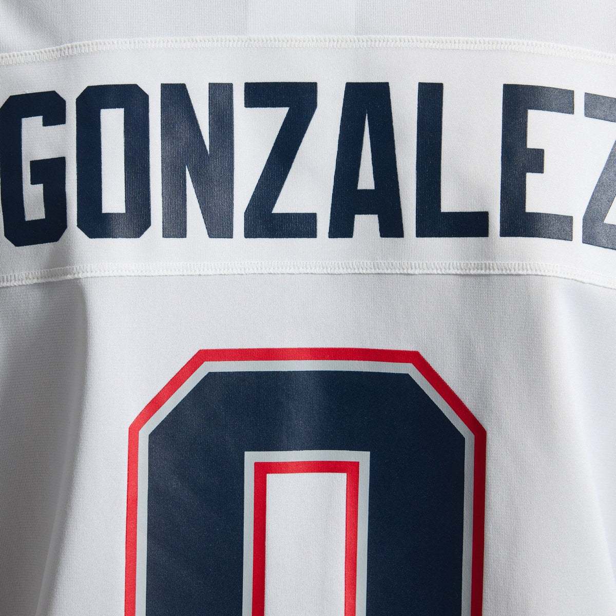 New England Patriots Christian Gonzalez White Game Jersey